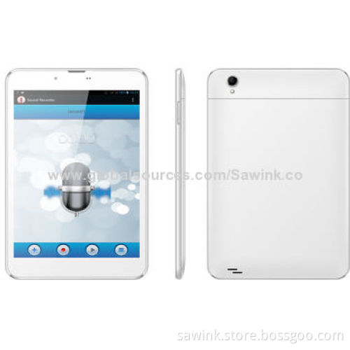 The 3G Tablet PC with android, dual core, MTK 8312, Cortex A7, 1.3GHz/2X SIM Card/GPS/Bluetooth/FM
